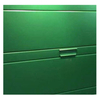 녹색 환경 친화적이고 세련된 전기 차고 문